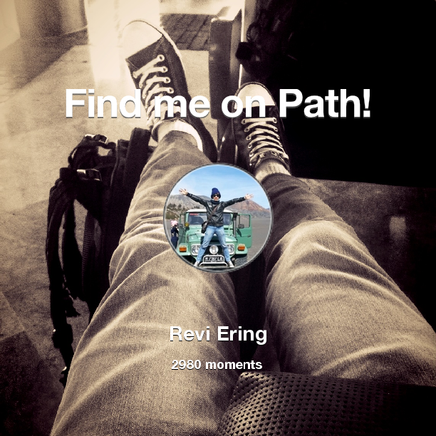 revifull's tweet photo. I've shared 2,980 memories with my friends on #Path - see them now at http://t.co/DGXLV3aLhv! #thepersonalnetwork http://t.co/NXM3y1AMaA
