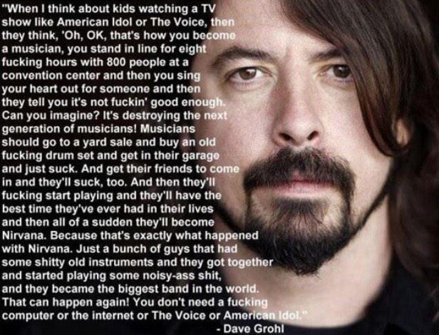 You\re a beautiful man, David Grohl. Happy birthday! 