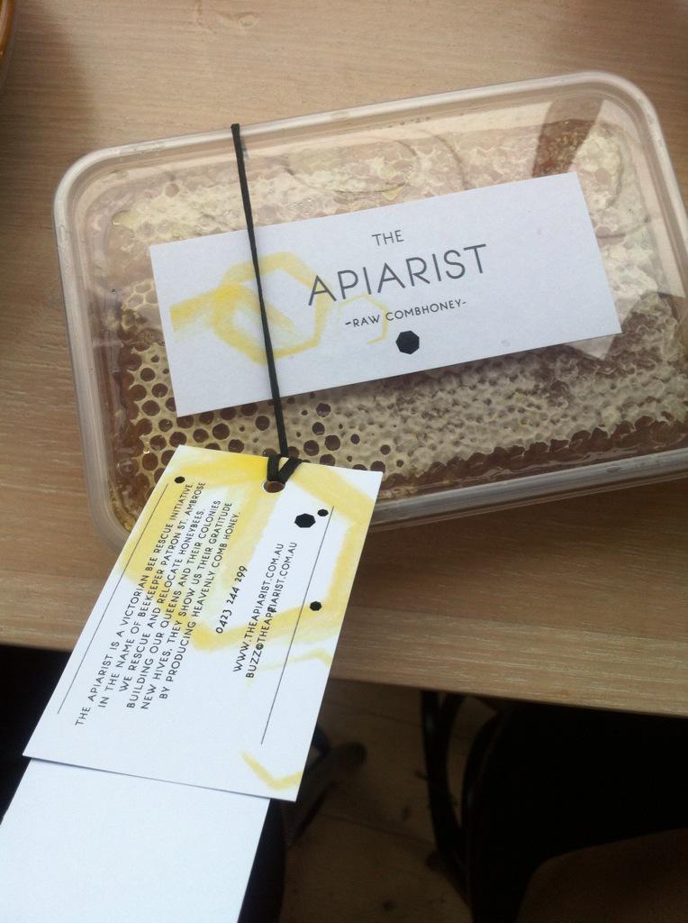 Now distributing <a href="/theapiarist/">Lando Silvera</a> Comb Honey. Incredible story behind the brand; bee rescue and relocation initiative