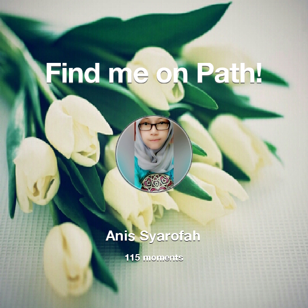 ASyarofah's tweet photo. I've shared 115 memories with my friends on #Path - see them now at http://t.co/mWCaoRgwoZ! #thepersonalnetwork http://t.co/HunEw8GAoR