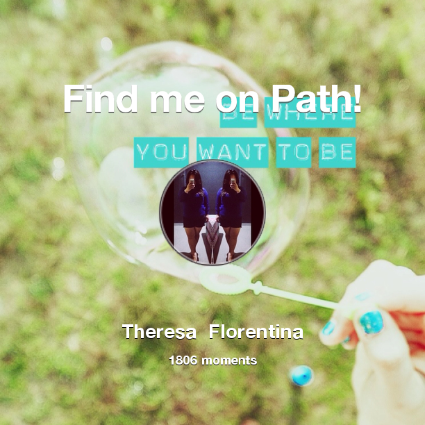 theresaflorenti's tweet photo. I've shared 1,806 memories with my friends on #Path - see them now at http://t.co/bF69RQDZuN! #thepersonalnetwork http://t.co/6BIJ1FCdCS