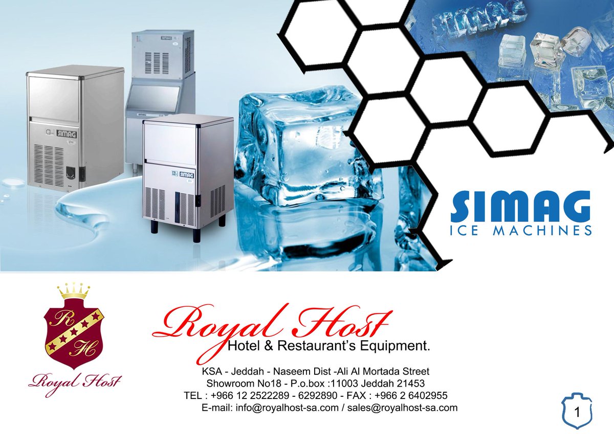 Royalhostksa's tweet photo. Ice Makers Machine Italy Brand (Simag Co.) #Simag

#Royal_Host http://t.co/PkrRFpUck5