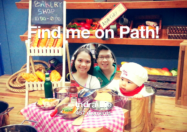 IndraLie's tweet image. I've shared 457 memories with my friends on #Path - see them now at path.com! #thepersonalnetwork