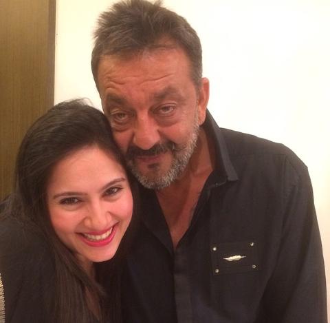 KanchiFC's tweet photo. @KANCHIKAUL with Sanjay dutt😊 http://t.co/ASUPm8KW7i