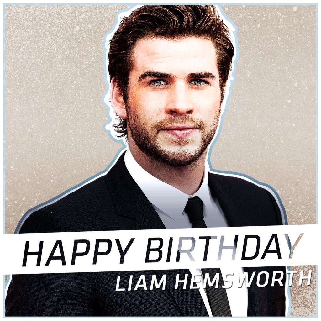 Those Hemsworth brothers sure have some great genes. Happy Birthday Liam Hemsworth. 