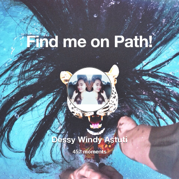 dessywindyast's tweet photo. I've shared 457 memories with my friends on #Path - see them now at http://t.co/Uwgnl3Z5dS! #thepersonalnetwork http://t.co/Lf7n1SoGdk