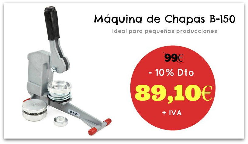 El Lobo López on X: PROMO ESPECIAL Máquina para hacer #Chapas B-150.  #Bottons #Buttons #Badges #Chapitas #BotonesPublicitarios   / X