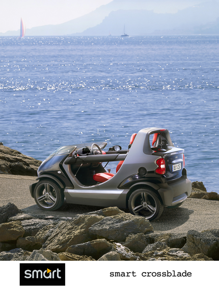 smartRetailG's tweet photo. Watching the tide roll away! The #smart #fortwo #concept crossblade. http://t.co/tut6ouFMFj
