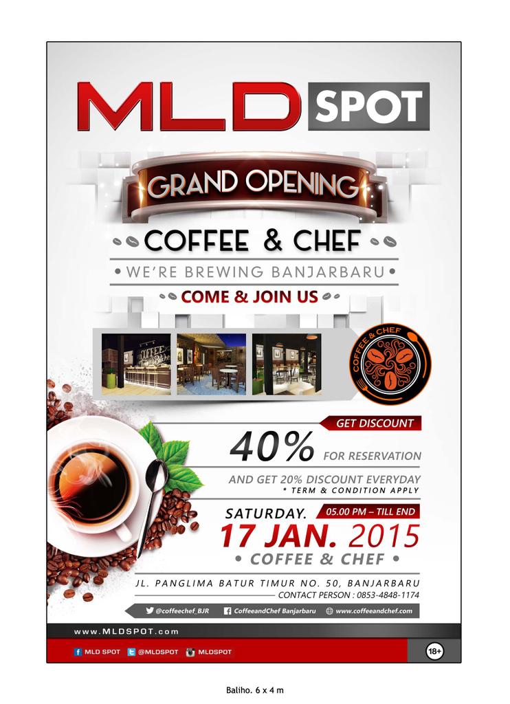 Opening soon...newest cafe n resto..in bjb sputh kalimantan..dont miss it..january 17.2015,