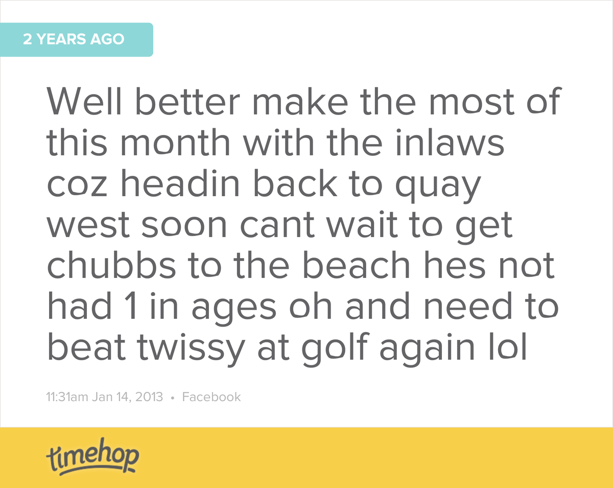 andymogs's tweet photo. Exactly 2 years ago today! (via @timehop) http://t.co/iwe5bffhw4 http://t.co/md0fSiVyt2