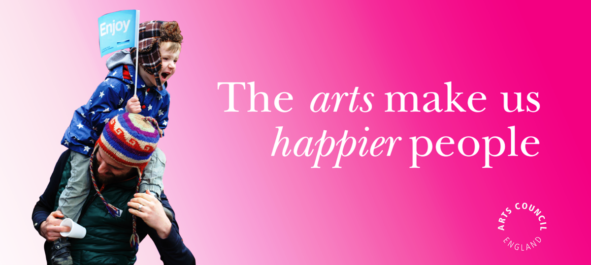 ace_national's tweet photo. Art makes us happy! The report into links btwn happiness, arts, culture is out:http://t.co/fxYYbredwv #culturematters http://t.co/ujeeiIdOIk