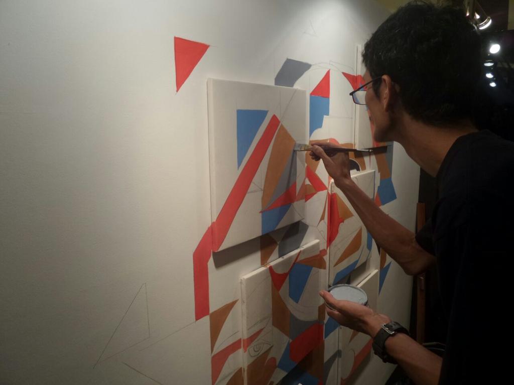 samsungID's tweet photo. Saat ini para mural artis sedang mengerjakan karyanya masing-masing. #Note4Art http://t.co/yohB4ariys