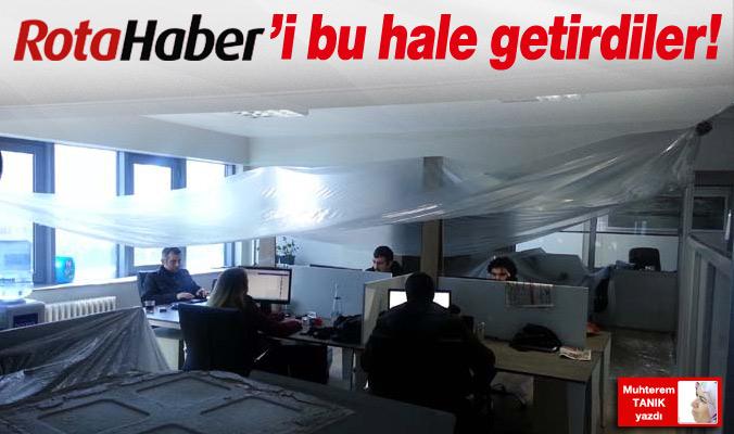 ahmemis's tweet photo. Rotahaber'e çadır devleti kurduk. Belediye 30 yıldir farkedemedigi kacak kati simdi farketmis  http://t.co/JAXgbVTl1h http://t.co/5NwfrnhY70