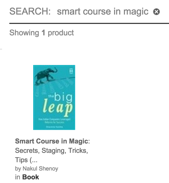 nakulshenoy's tweet image. Thanks to @gsshenoy I realised that @flipkartsupport has a new cover for #SmartCourseInMagic :-) @HarperCollinsIN!