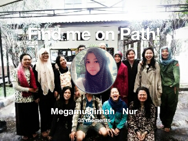 MegaMupon's tweet photo. I've shared 35 memories with my friends on #Path - see them now at http://t.co/WHb2Vl9qa9! #thepersonalnetwork http://t.co/Kwz1yjSaOV