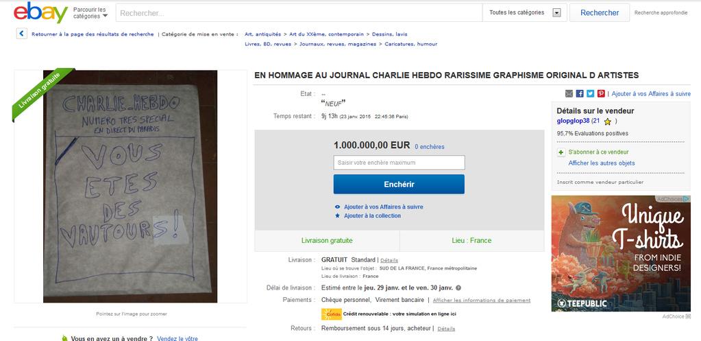 braindegeek's tweet photo. Pendant ce temps là sur ebay http://t.co/N6oTOnspG5