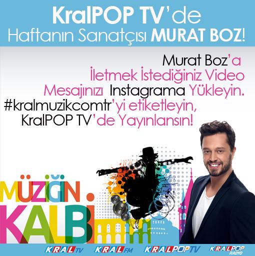 Kral_Muzik's tweet photo. Haftanın Sanatçısı @MuratBoz Mesajınızı Instagram a Yükleyin #kralmuzikcomtr yi etiketleyn @KralPopTV de Yayınlansın http://t.co/I87DMf4LSj
