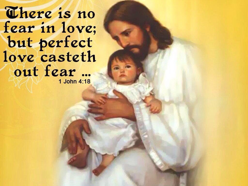 crozierh222's tweet image. 1 John 4:18a
There is no fear in love;
but perfect love casts out fear,