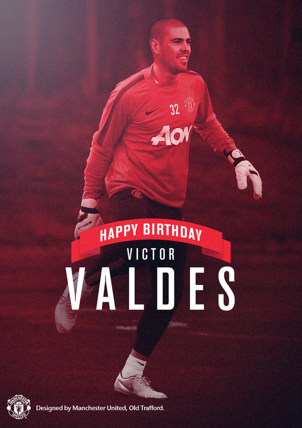 Happy 33rd birthday to current and former goalkeeper Víctor Valdes ( 