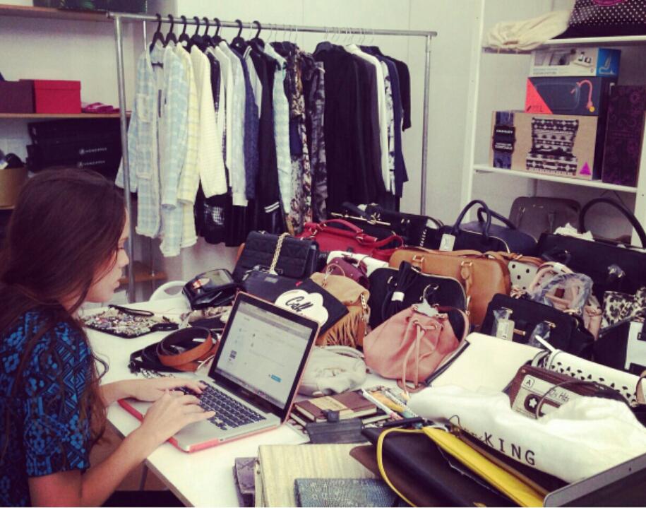 ELLESouthAfrica's tweet photo. Behind the scenes glimpse inside the #ELLEFashionCupboard, product for the #MarchIssue. Love what you see? http://t.co/HolMeekfY1