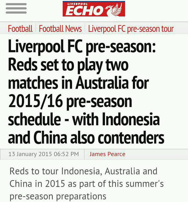 Dukung keras berita ini.. Ayo rame-rame mention <a href="/LFC/">Liverpool FC</a> dan <a href="/LFCIndonesia/">LFC Indonesia</a> !!