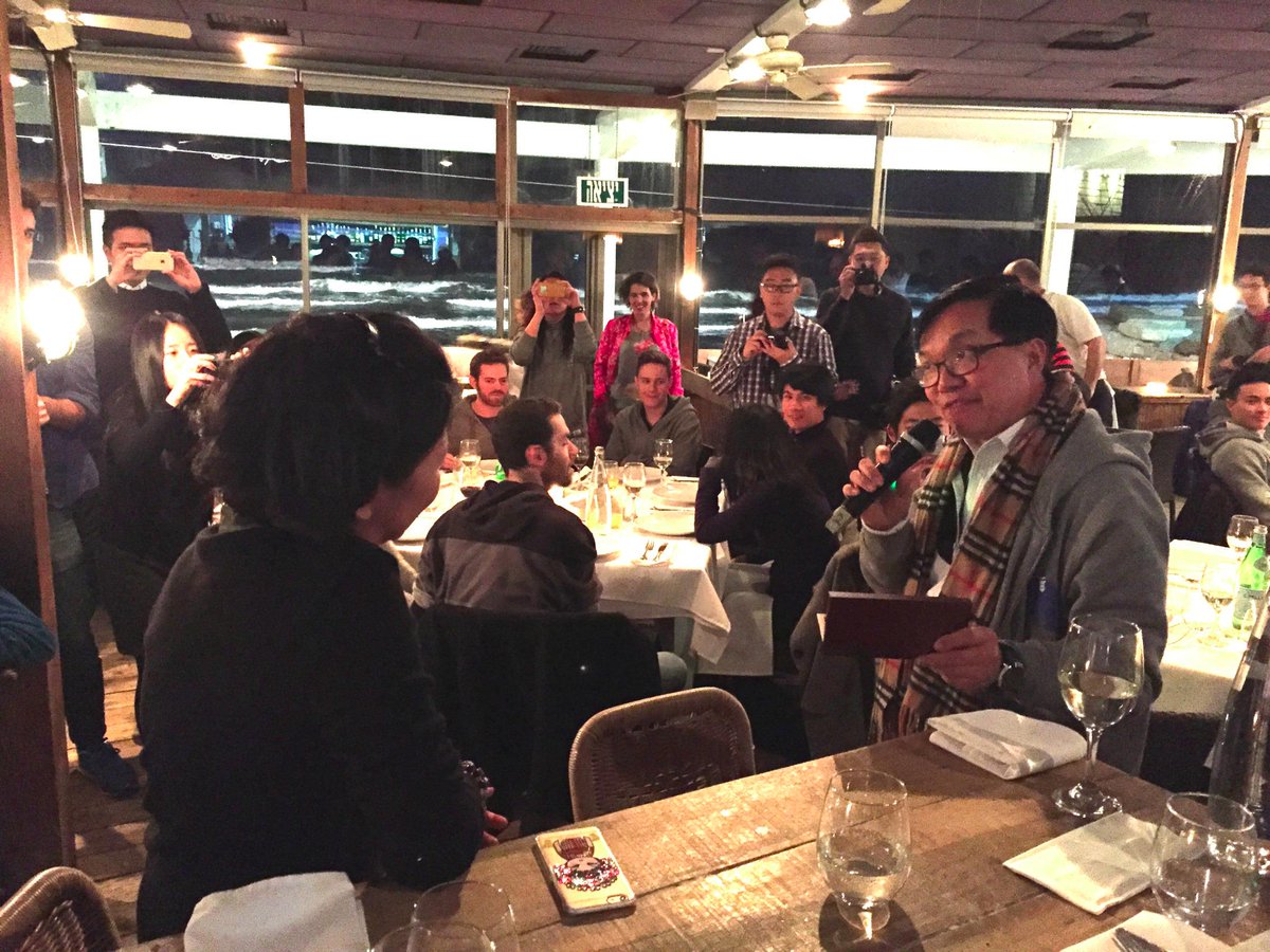 LKSF's tweet photo. Students and chaperones making their thank you speech to @LKSF and @HorizonsHK Team for organising this trip. http://t.co/lKHnW3vDx3