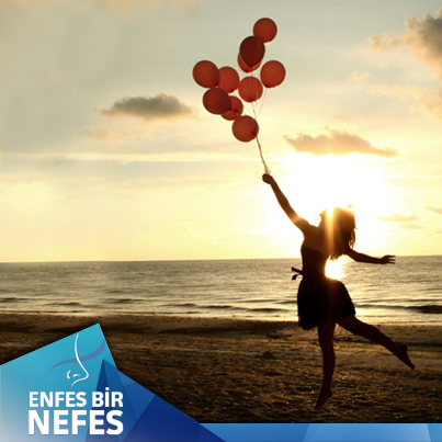 Stres anında en iyi tavsiye, burundan ağır ağır nefes almaktır. Rahat nefes alan kişi, huzurludur.