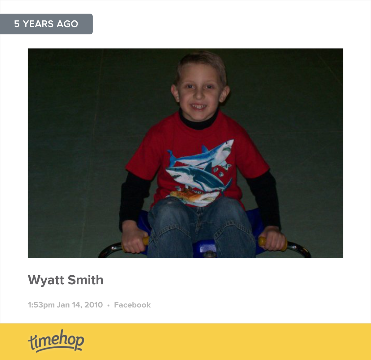 ASmith5485's tweet photo. My little man when he was 5yrs old where has the time gone slow down!! http://t.co/zrIWNrhIyr http://t.co/HX5rHRAnXk