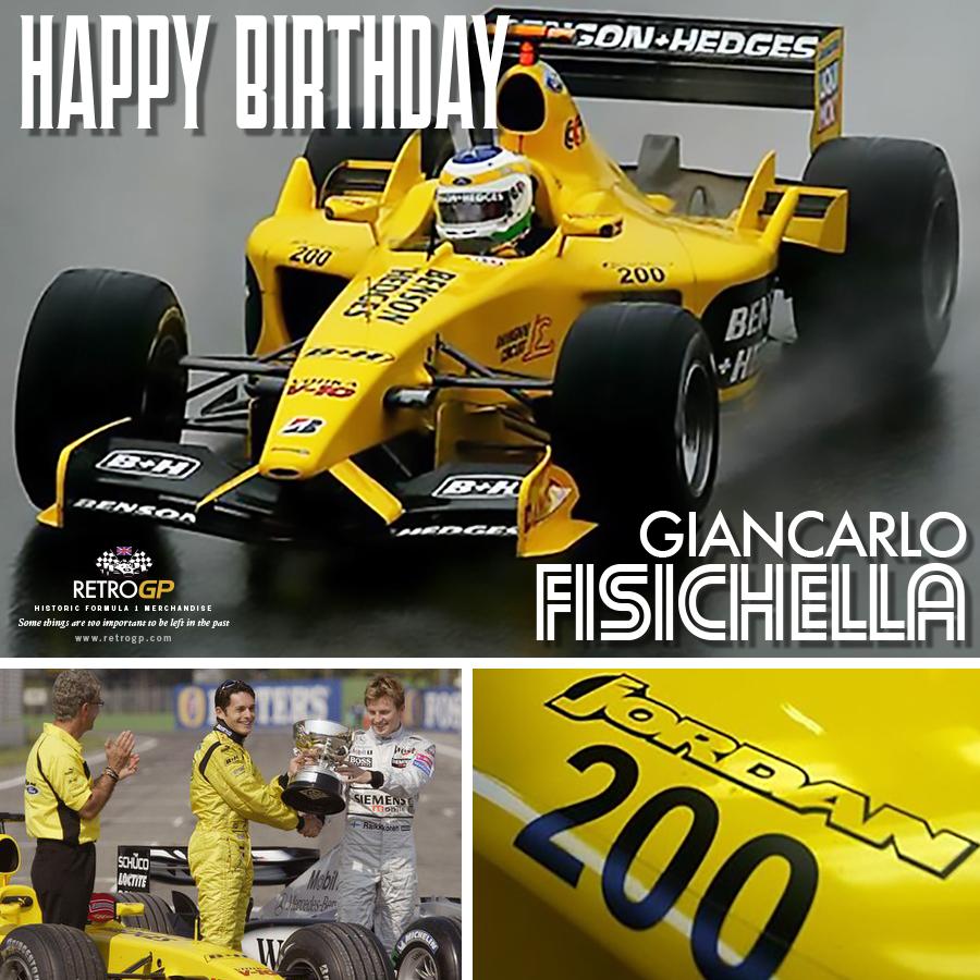 Happy Birthday to Giancarlo Fisichella who turns 42 today 