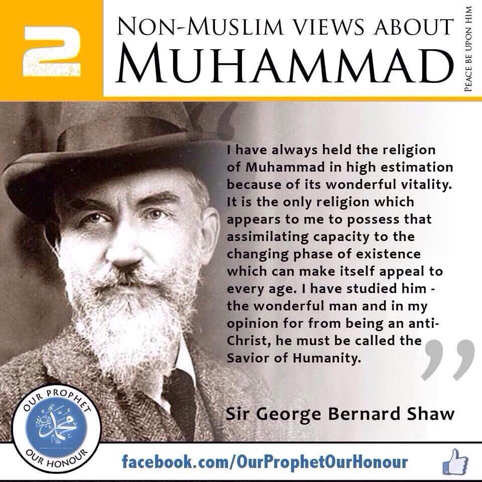 iFEARALLAH's tweet photo. Non-Muslim Views About Muhammad

#WhoIsMuhammad http://t.co/n1kYluz1KE