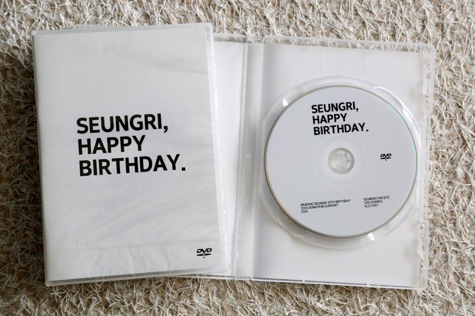 12blooming's tweet photo. 12bloomingXAcetory 'Seungri 25th birthday' gifts support was send already. 😊 Thank you everyone for participated. 🙏 http://t.co/BapltLxt8C