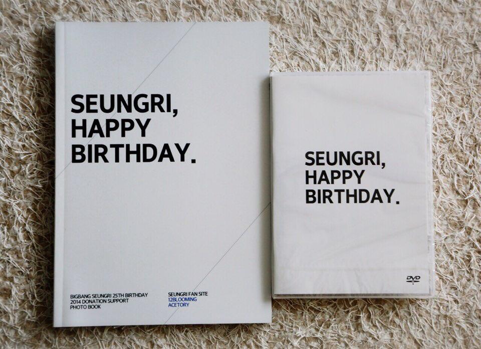 12blooming's tweet photo. 12bloomingXAcetory 'Seungri 25th birthday' gifts support was send already. 😊 Thank you everyone for participated. 🙏 http://t.co/BapltLxt8C
