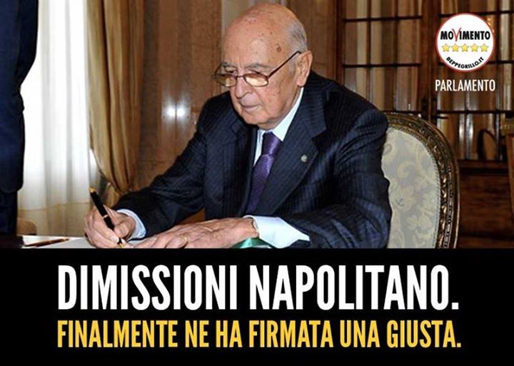 torch5k5's tweet image. &quot;@beppe_grillo: Napolitano rinunci alla carica di Senatore a vita!
#NapolitanoTornaaCasa: beppegrillo.it/2015/01/napoli… http://t.co/yKepByudr0&quot;