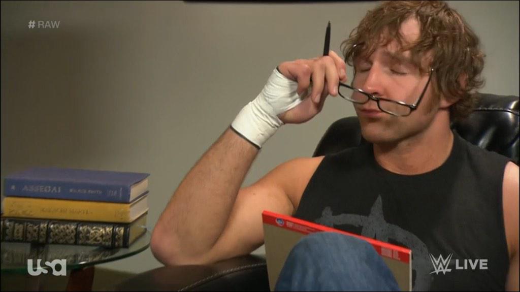 SSCTalks's tweet image. Love you Dr Dean Ambrose. 💝💕😘