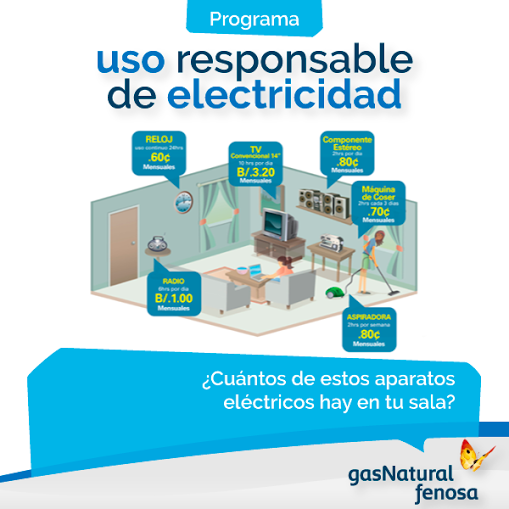 NaturgyPa's tweet photo. Programa un uso responsable de la electricidad en tu hogar. #EficienciaEnergética http://t.co/lk6f4n561i