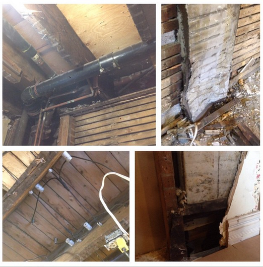 Compromised joists, knob and tube wiring, dented, asbestos wrapped ducts.What's behind your walls?
@ExpandablesTV