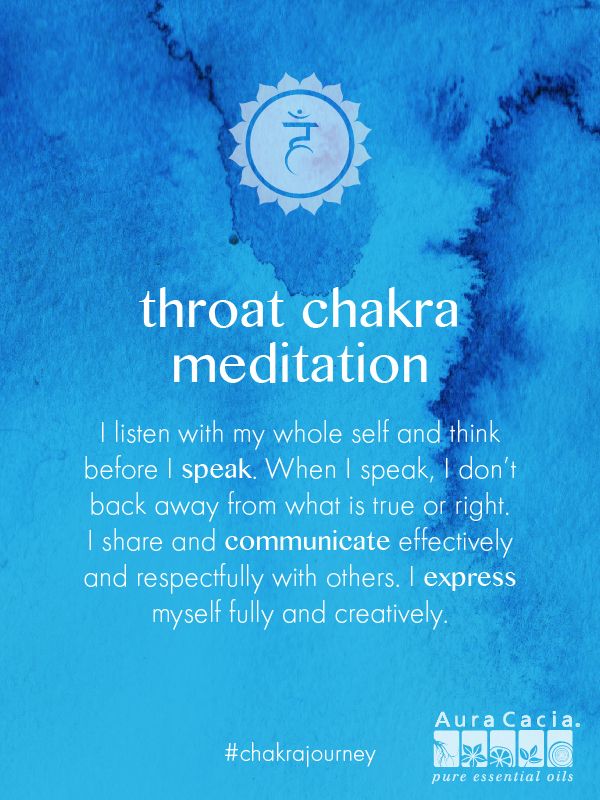 This guided meditation will help you better express yourself. #throatchakra #chakrajourney