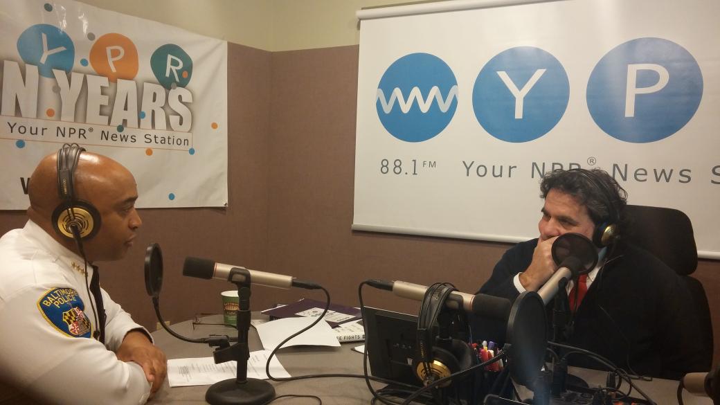 BaltimorePolice's tweet photo. #BPDPC Batts is on @MiddayWYPR with @DanRodricks. http://t.co/rQmHVNyGe8