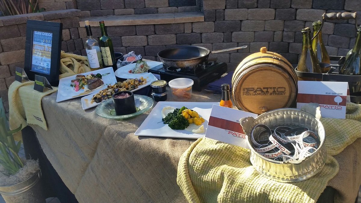Getting ready for @KUSI_News  segment to talk about SD Restaurant Week. @ThePatioSD  <a href="/PatioGoldfinch/">Patio on Goldfinch</a>