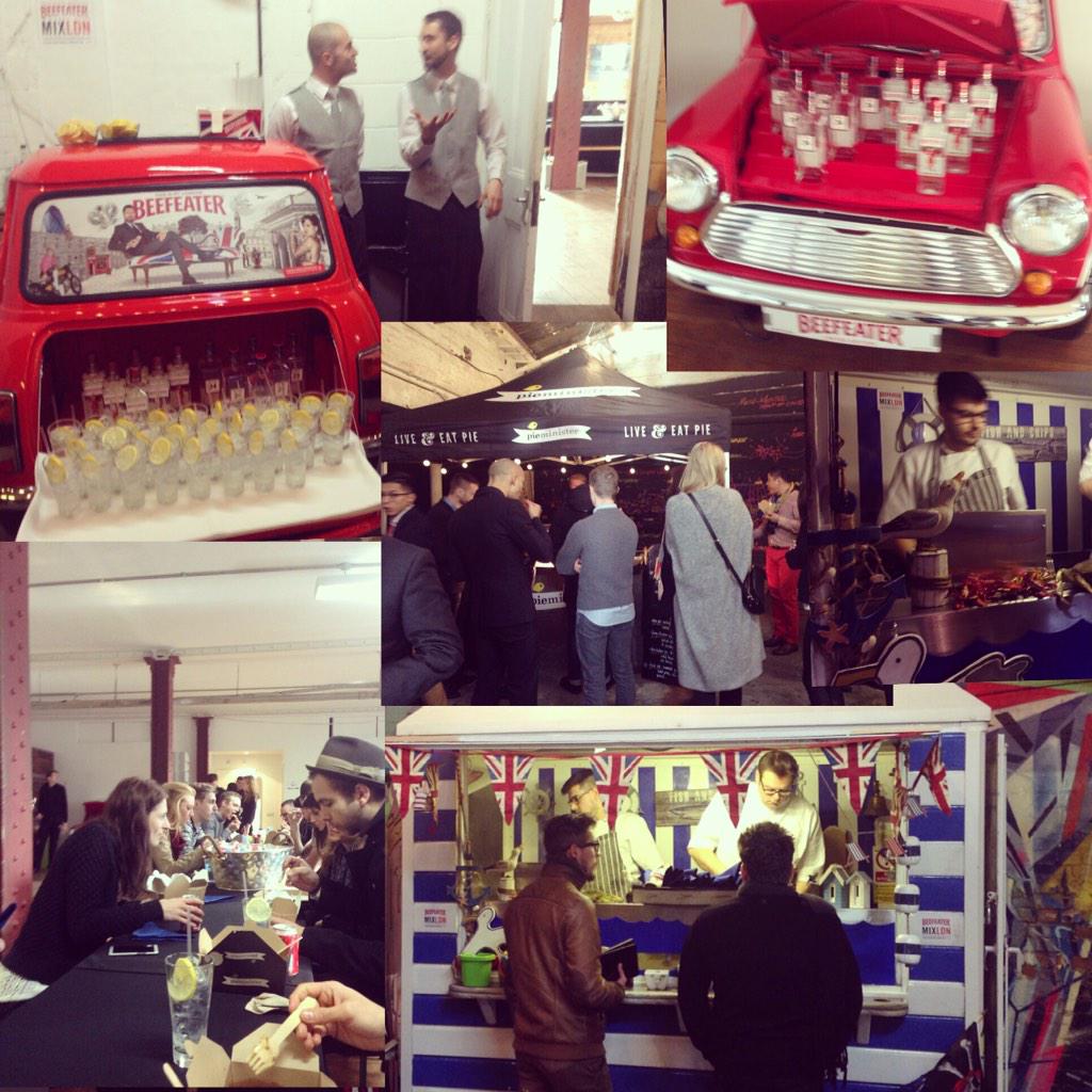 British Lunch #fish&amp;chips #beefeater #beefeatermixldn #MIXLDN