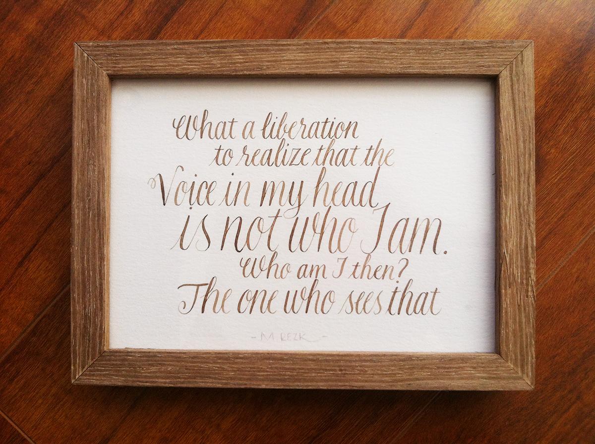 mariannarezk's tweet photo. Frases y composiciones caligráficos por encargo!  #calligraphy #handwritten http://t.co/xDvtvitmte