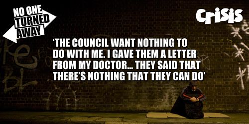 crisis_uk's tweet photo. 27,800 ppl have signed the #NoOneTurnedAway petition! Help us demand better for #homeless ppl: http://t.co/U1MSq7Auc1 http://t.co/qMuXucIkgI