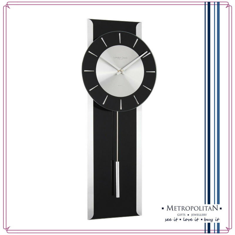 Metrogifts's tweet image. *Available on Amazon*
#Contemporary Black Glass Pendulum Wall #Clock, designed in the UK: amzn.to/1BLfR6y