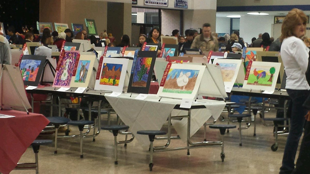 CHS_Rangers's tweet photo. FBISD Rodeo Art Show at Clements HS this weekend http://t.co/zfarUoacJh