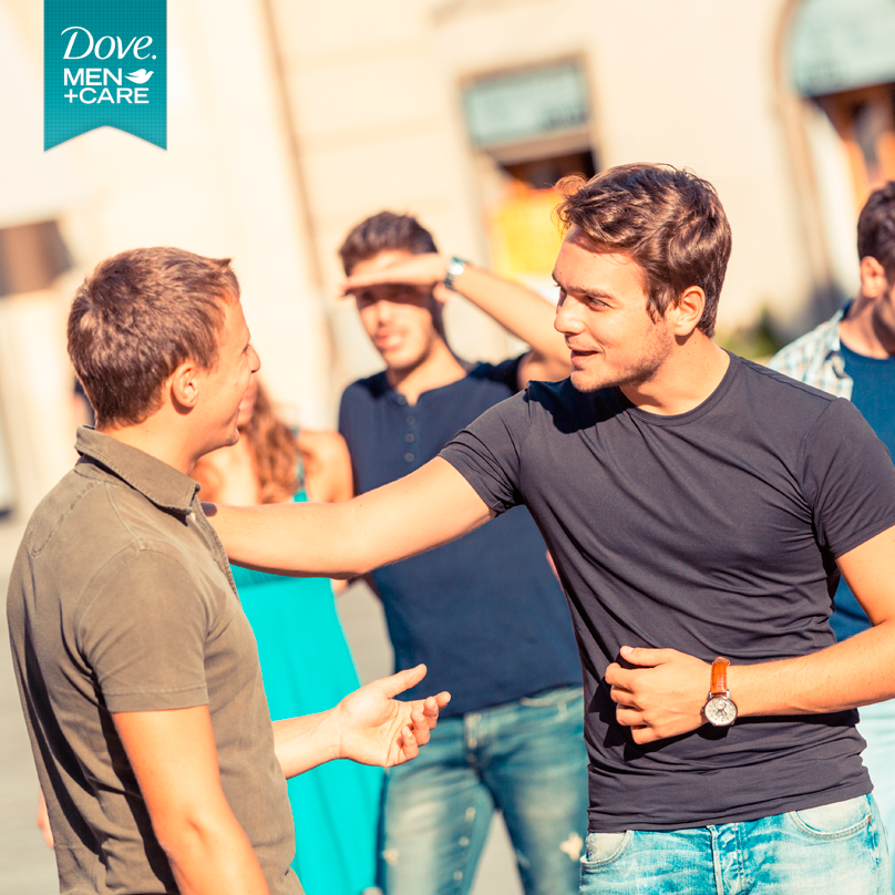 Dove_men's tweet photo. Déjese de anglicismos, ya todos sabemos que sabe hablar muy bien otro idioma http://t.co/Kv5ql0i7Qe