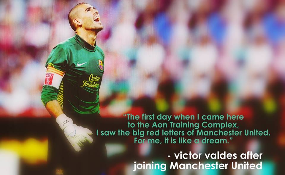 Happy 33rd birthday to former FCBarcelona and current Manchester United goalkeeper Víctor Valdés.  