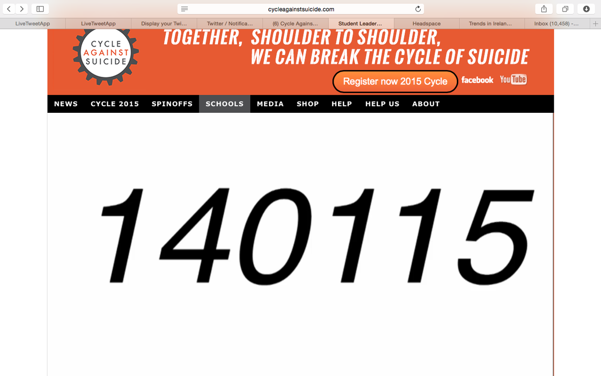 CASuicide's tweet photo. #appreciateyourmind http://t.co/svmqU77xl1