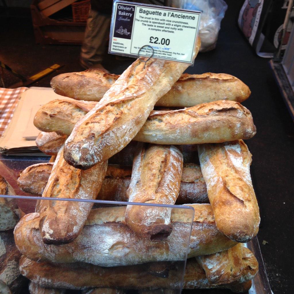 Inspiration for this weeks bake. #baguettes #boroughmarket <a href="/BreadAhead/">Bread Ahead</a>