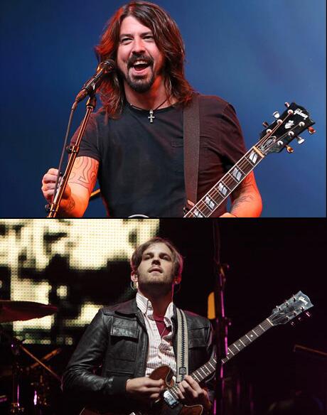 Happy Birthday Dave Grohl (46) & Caleb Followill (33) 