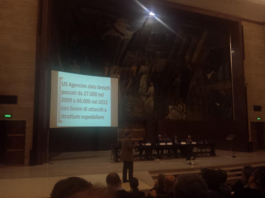 CIS_Sapienza's tweet photo. Strutture ospedaliere sempre più sotto attacco #csr2014 @SapienzaRoma @AgidGov http://t.co/YR7xO1h0YZ